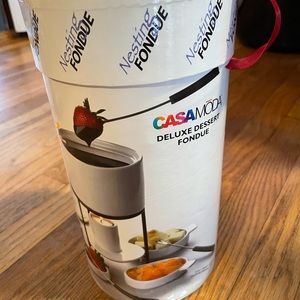 Casa mode fondue set